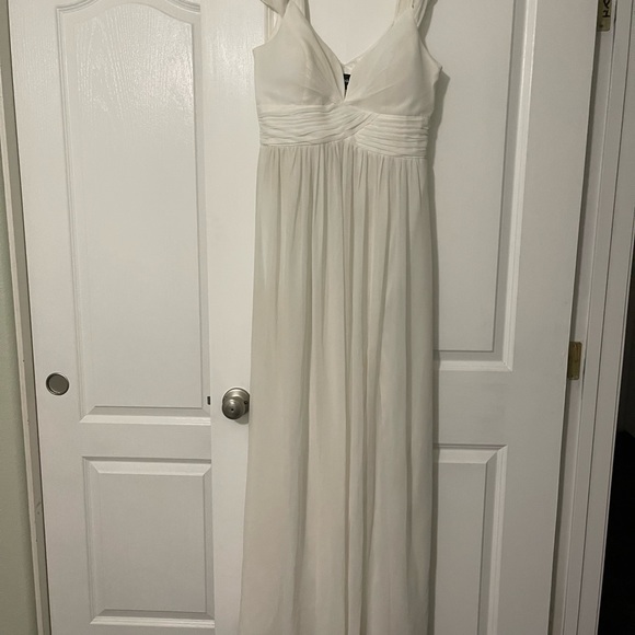 Lulu’s Ocean of Elegance Ivory Maxi Dress - Picture 8 of 9